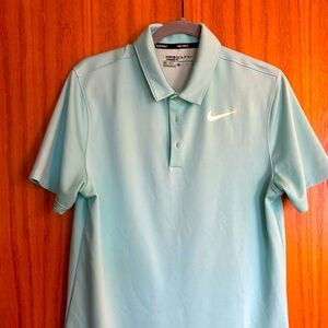 Nike golf polo shirt, bluish green